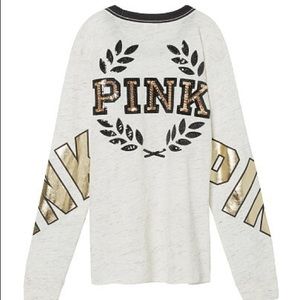 NWT pink bling shirt